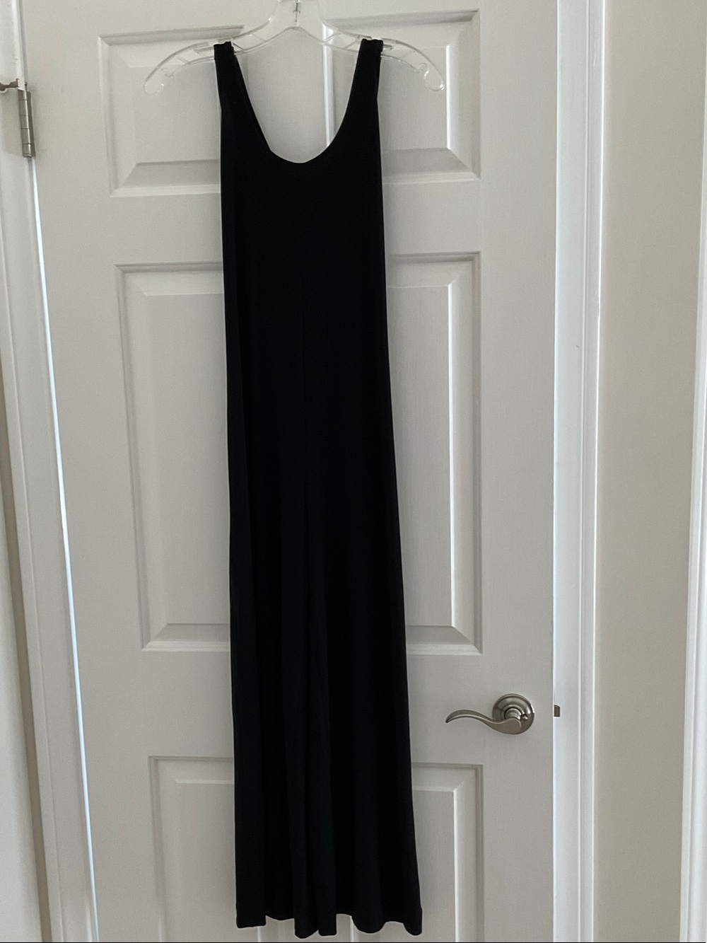 Norma Kamali Criss Cross Black Sleeveless Jumpsuit